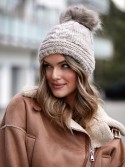 Beige Wintermütze C10 - Online-Shop - Boutique